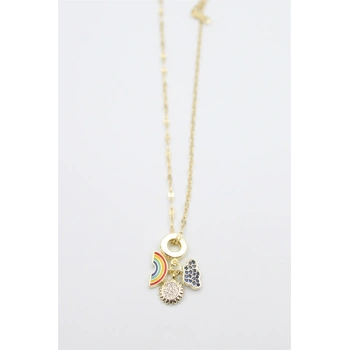 Charm Kolye - Altın