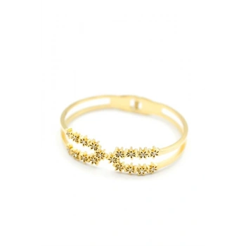 Çiçek Bilezik - Altın