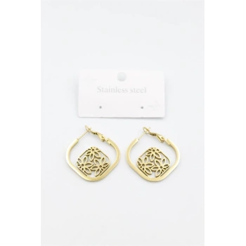 Çiçek Küpe - Altın