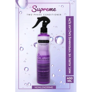 Çift Fazlı Supreme Kondisyoner Fön Suyu 400 ML - mrfs