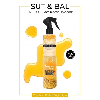 Çift Fazlı Süt & Bal Kondisyoner Fön Suyu 400 ML - mrfs