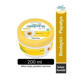 Cire Aseptine Soft Papatya Özlü Besleyici Prebiyotikli Krem 200 ml
