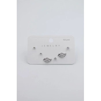 Çoklu Set Küpe - Gümüş