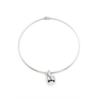 Damla Kolye - Gümüş