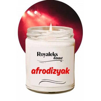 Doğal Özel Seri Kokulu Dekoratif Kavanoz Mum 210 cc - Afrodizyak - RYL