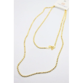Dorika Zincir Kolye- 90 cm - Altın
