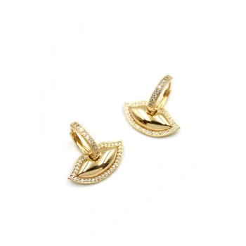 Dudak Küpe - Altın