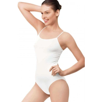 Elit Life Kadın Beyaz İnce Dikişsiz Askı Body Zıbın Atlet 874