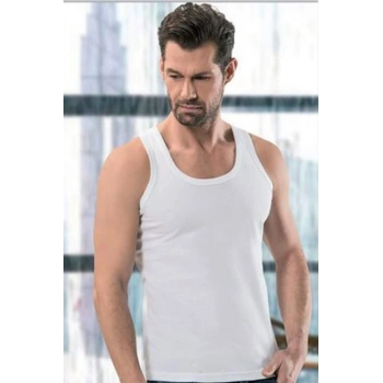 Erkek Ribana Atlet Beyaz - 1104A