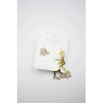 Fil Shakira Küpe - 14K Altın