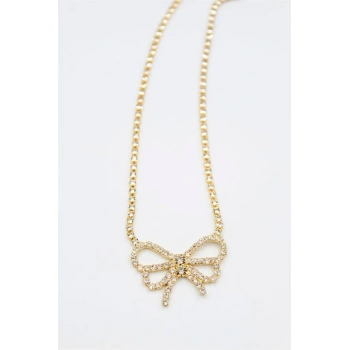 Fiyonk Kolye - Altın