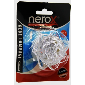 Gece Lambası Yuvarlak Kristal Anahtarlı Royaleks-NRX-0859