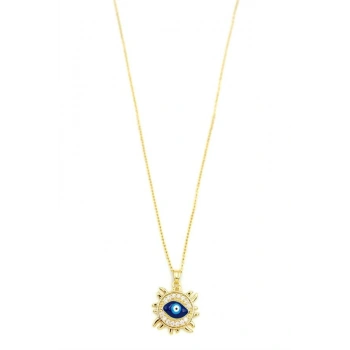 Güneş Kolye - Altın