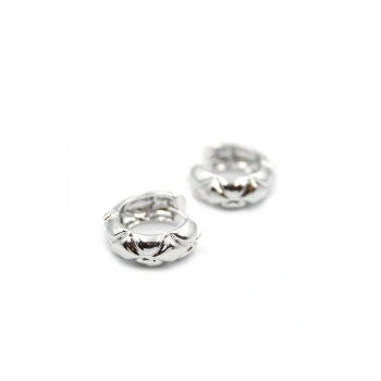 Halka Küpe - Gümüş