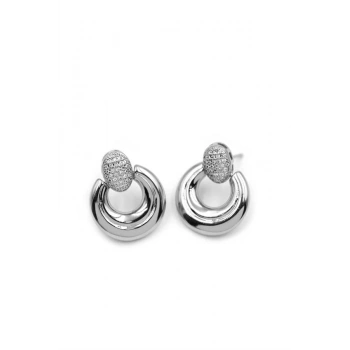 Halka Küpe - Gümüş