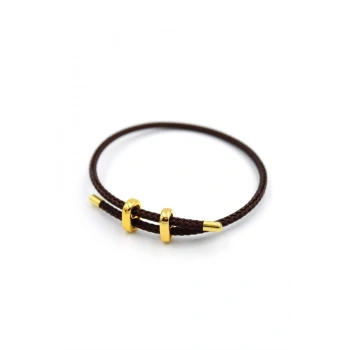 Hasır Bileklik - Kahverengi