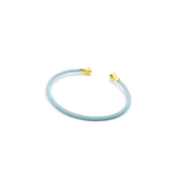 Hasır Pndr Bileklik - Açık Mavi
