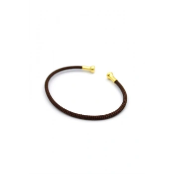 Hasır Pndr Bileklik - Kahverengi