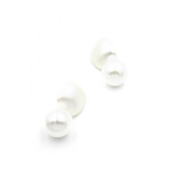 İncili Küpe - Gümüş