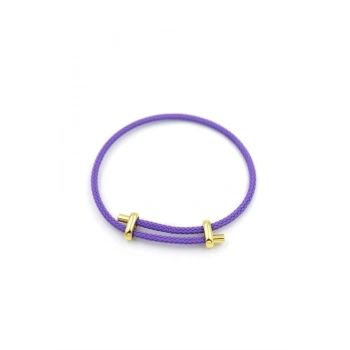 İp Bileklik - Mor