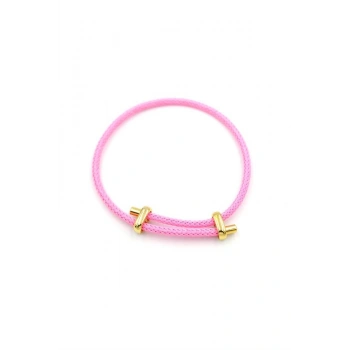 İp Bileklik - Pembe