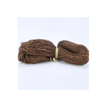 KahveRenk Renk Çile Kağıt İp Çanta Ipi Supla Ipi  No:43 - (550-600 gr)