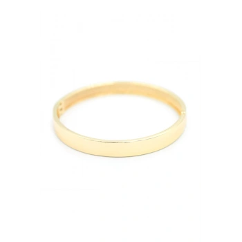 Kalın Ajda Bilezik - Altın