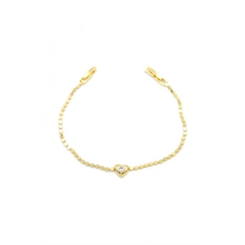 Kalp Bileklik - Altın