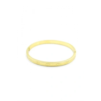 Kalp Bilezik - Altın