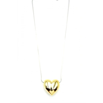 Kalp Kolye - Altın