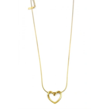 Kalp Kolye - Altın
