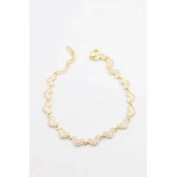 Kalp Xuping Vip Bileklik - Altın