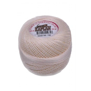 Kaplan Etamin Ve Kanaviçe İpi 8 No Kod/Renk: 748 - Royaleks