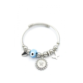 Kelebek Charm Bilezik - Gümüş