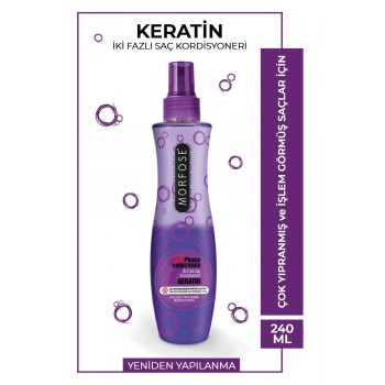 Keratin Çift Fazlı Kondisyoner Fön Suyu 240 ML - mrfs