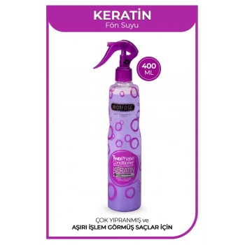 Keratin Çift Fazlı Kondisyoner Fön Suyu 400 ML - mrfs