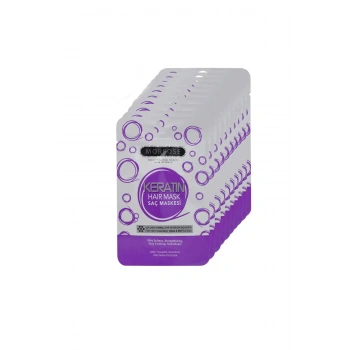 Keratin Saç Maskesi 25 ML (24 ADET) - Yıpranmış Saçlar İçin - mrfs