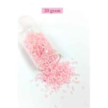 Kesme Cam Boncuk 2mm - 20 Gram - Şeker Pembe -BNC350