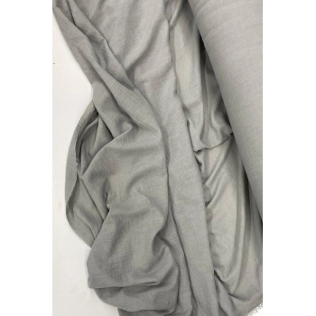 Keten Kumaş - Organik Kumaş - Perde Kumaşı - Ince Keten - Kıyafet Için Kumaş Örtü Gri 42