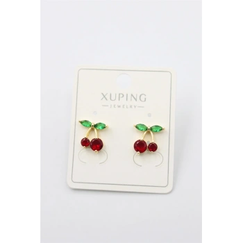 Kiraz Küpe - Altın