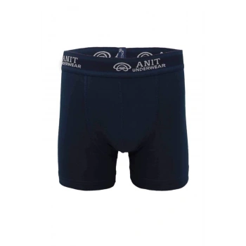 Kısa Paça Likralı Erkek Boxer Siyah - 1115A