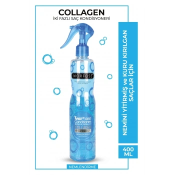 Kolajen Çift Fazlı Kondisyoner Fön Suyu 400 ML - mrfs