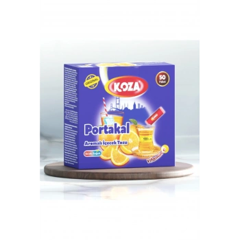 Koza Tek İçimlik Portakal Aromalı Toz İçecek 50li