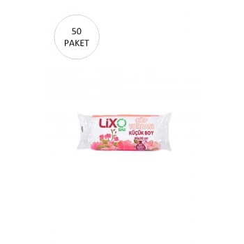 Küçük Boy Çöp Torbası 40 x 50 cm 30 Lu Rulo x 50 Paket = 1.500 Adet (Şeffaf)