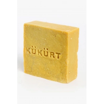 Kükürt Sabunu Hatay El Yapımı %100 Organik Doğal Sabun 1 Kalıp 130 Gram