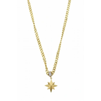 Kutup Yıldızı Zincir Kolye - Altın