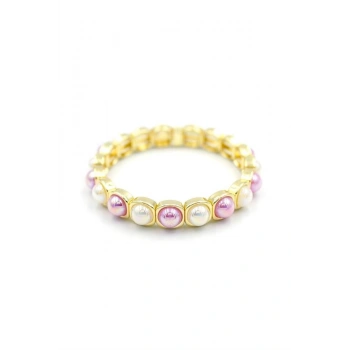 Lastikli Taşlı Bileklik - ÇOK RENKLİ