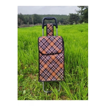 Lüx Pazar Arabası Su Geçirmez Çantalı