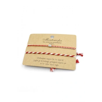 Marteniçka Bileklik - Kırmızı