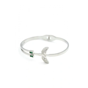 Melek Kanadı Bilezik - Gümüş